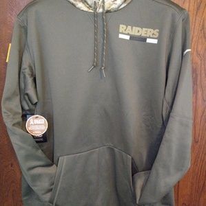 Men's Oakland Raiders Nike Salute to Service Sz L
